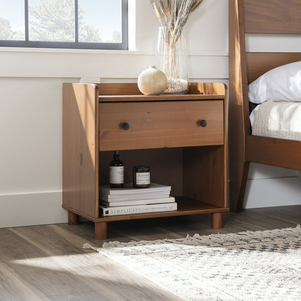 Claudia Solid Wood Nightstand