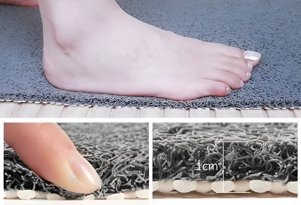 Sorrella - Tapis de douche antidérapant avec soutien doux pour les pieds