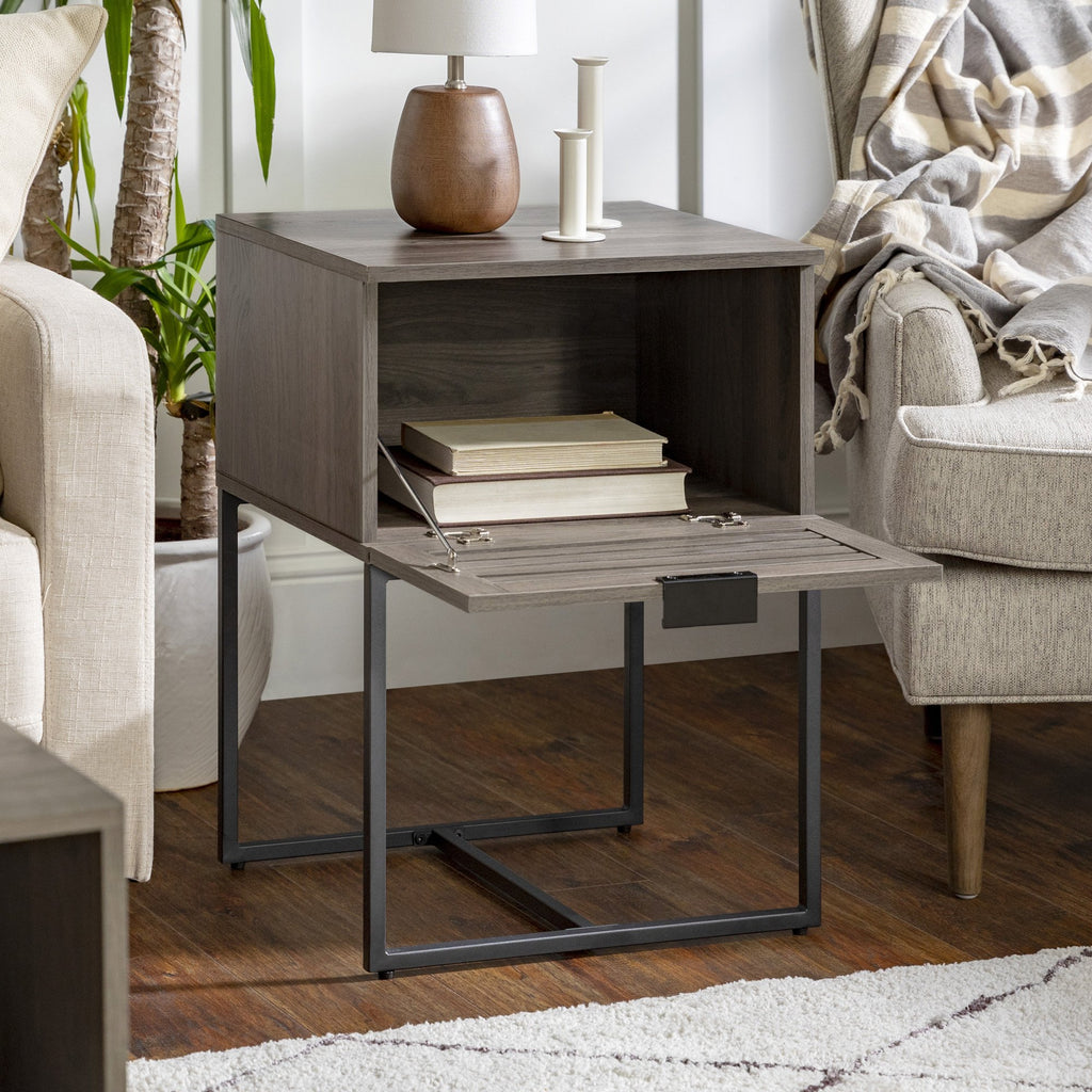 Michael Slat Door Nightstand