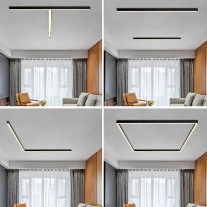 Modern Nordic LED Strip Ceiling Light