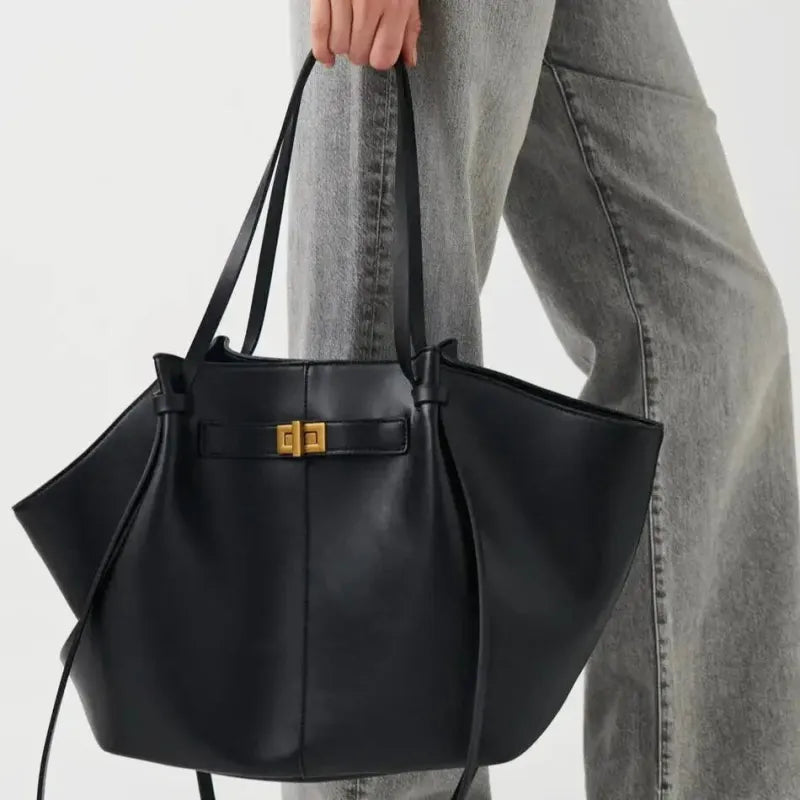 LYRA - Sac à Main Cours en Cuir Élégant Grande Capacité