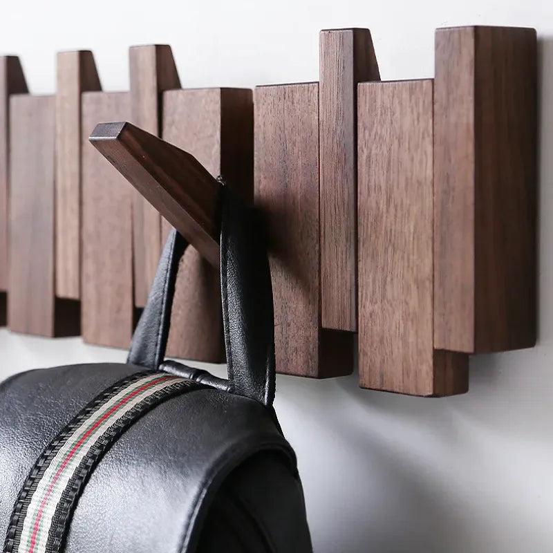 Porte-Manteau en Bois en Forme de Piano