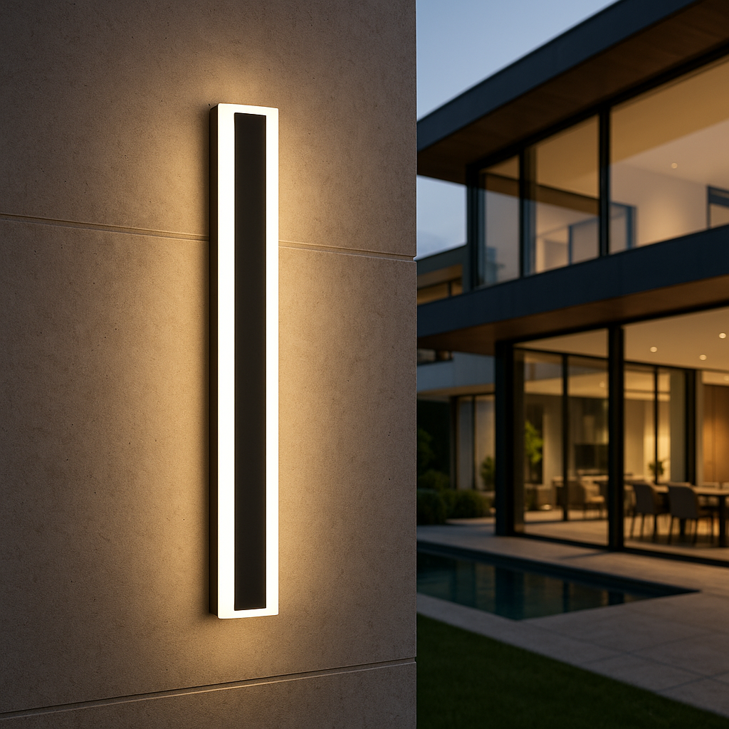 LYNQ – Applique Murale LED Extérieure Moderne pour Jardin, Terrasse et Balcon