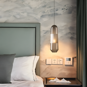 ElonGlass Pendellampa - E14 Sockel, Vintage Hänglampa med Öppet Design