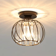 Modern Creative Lantern Shape Glass Ceiling Light