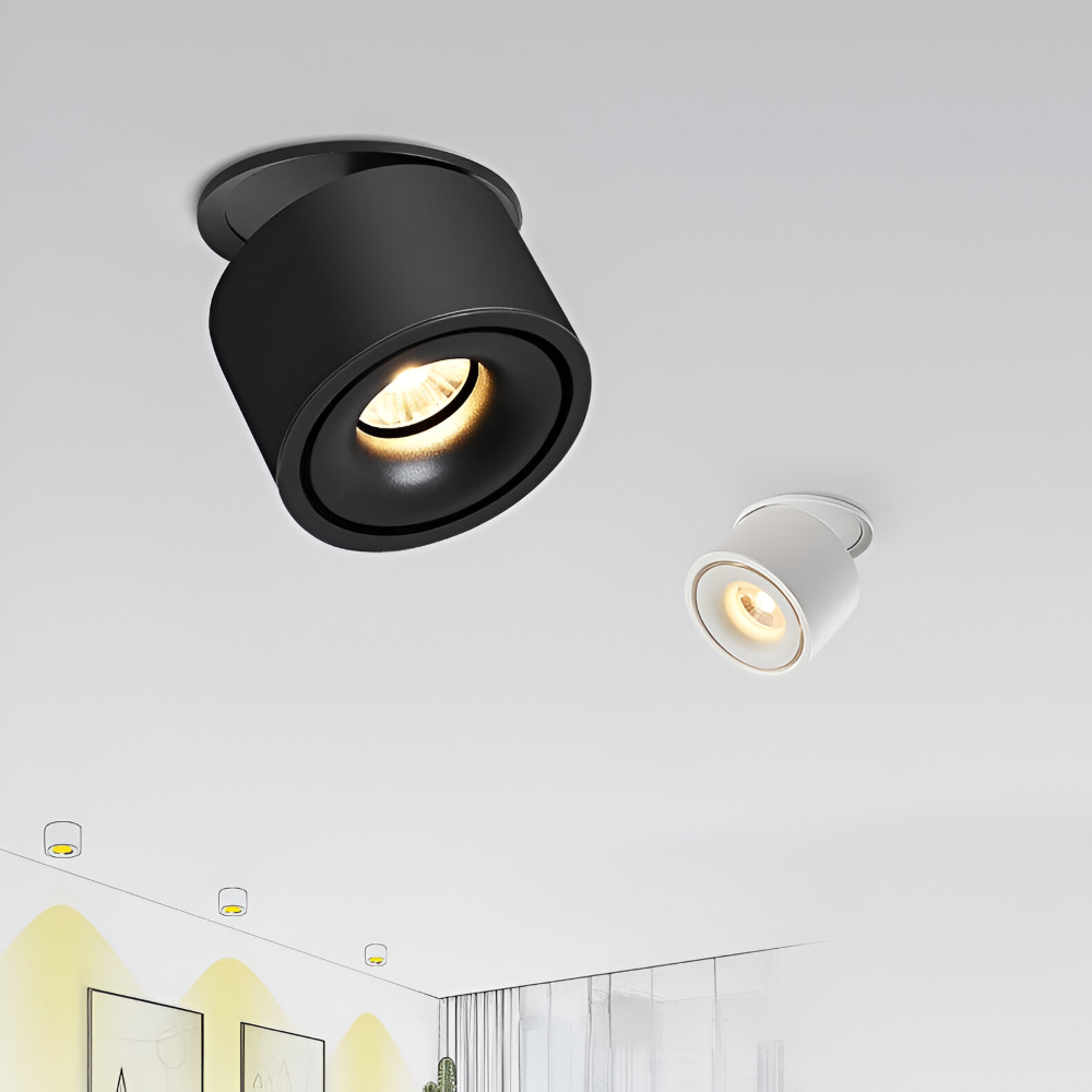 Moderna Cylindriska LED Downlight - Taklampa med Justerbar Ljusstyrka
