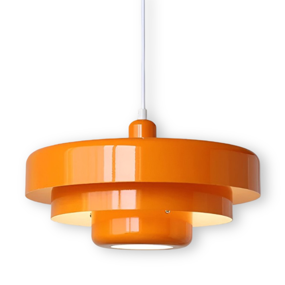 LEDCharm - Orangefärgad vintage taklampa för taket Delight