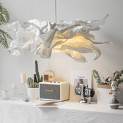 OriCloud Pendellampa - Klassisk Anpassningsbar Vit Pappers DIY Hänglampa