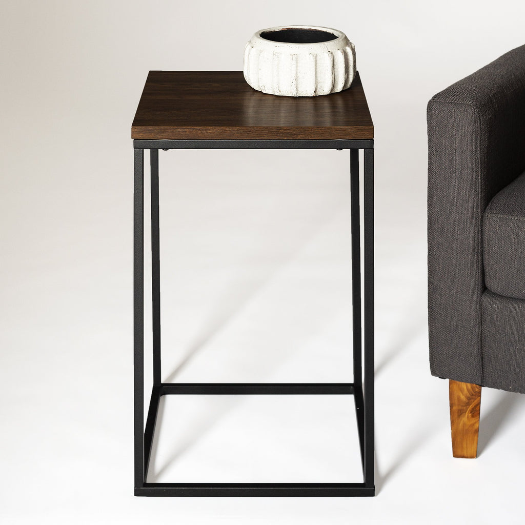 Square side table