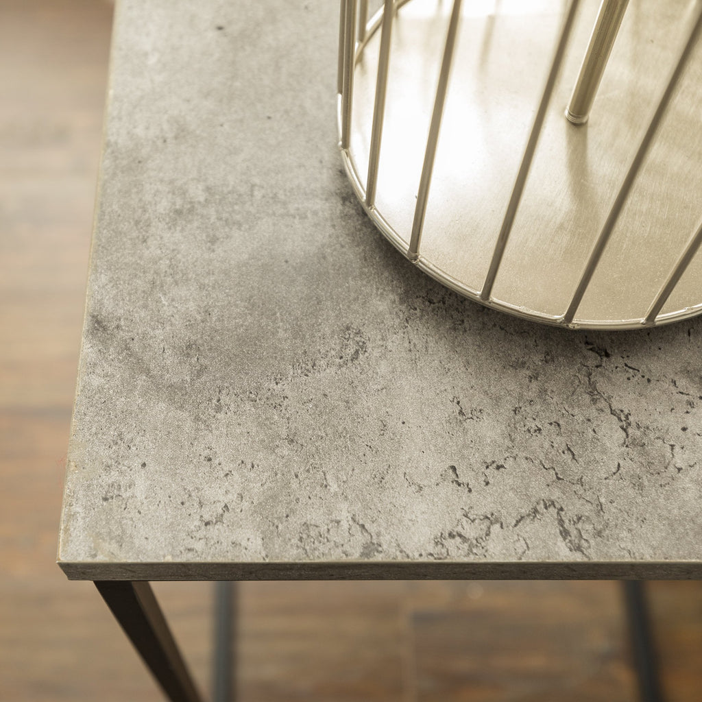 Square side table
