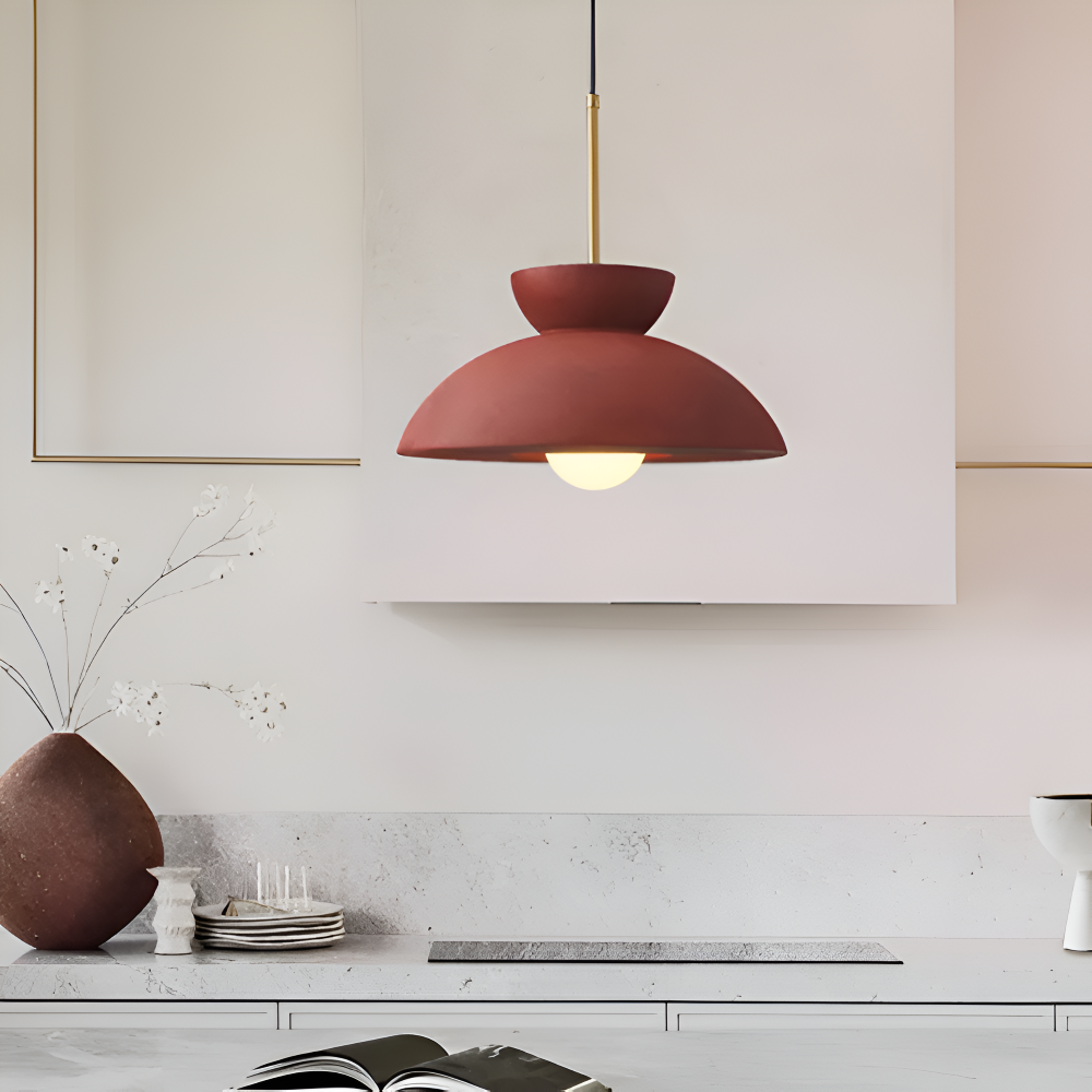 Wabi Sabi - Geometrisk LED Pendellampa i Harp - Wabi Sabi Minimalistisk Hänglampa