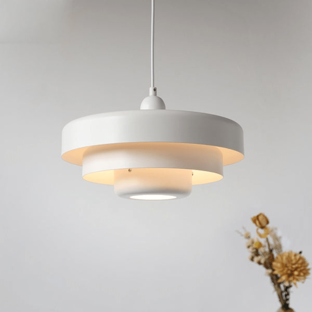 LUMÉRIA – Suspension Vintage LED | Verre & Métal | 2700K | Ø35 cm | Élégance Intemporelle