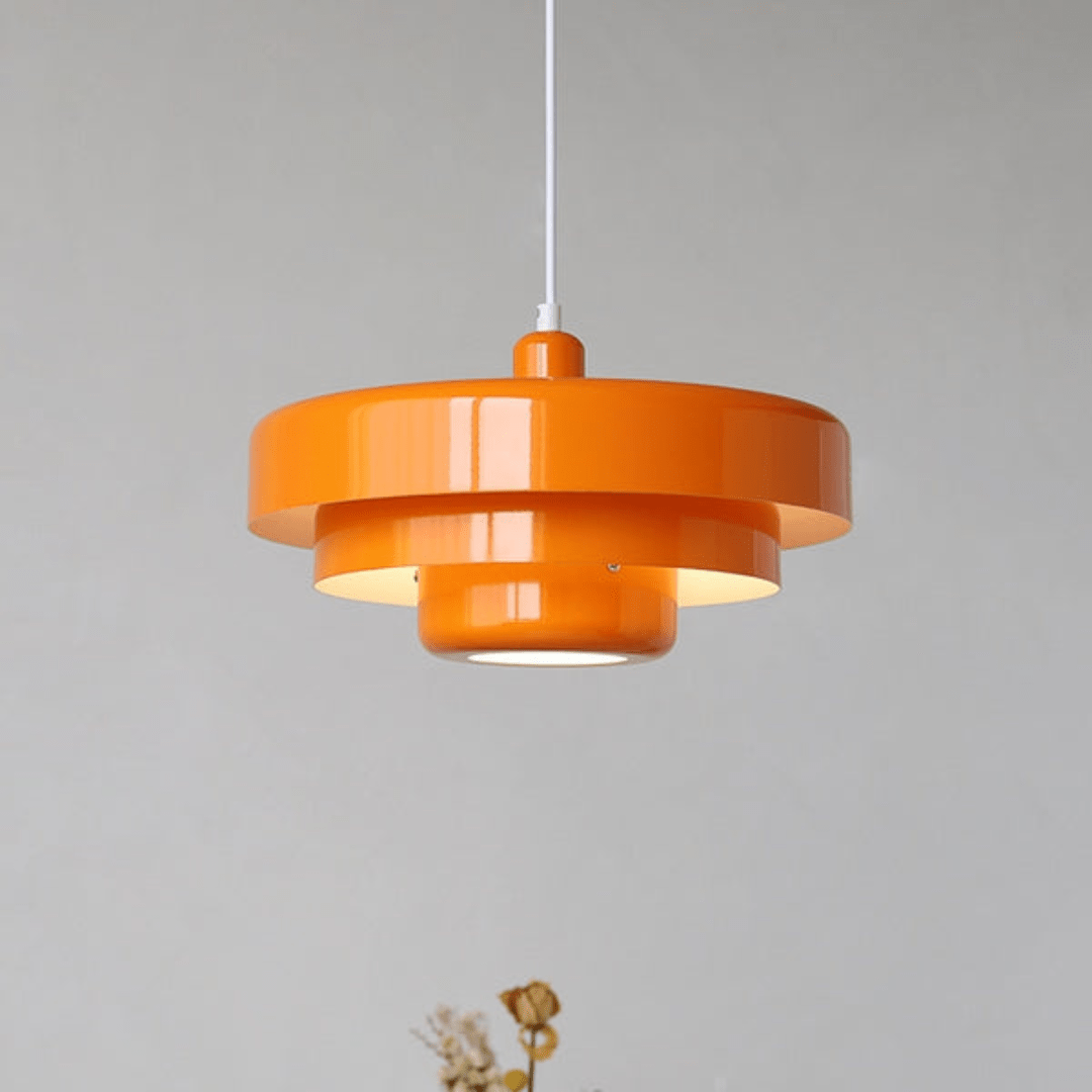 LUMÉRIA – Suspension Vintage LED | Verre & Métal | 2700K | Ø35 cm | Élégance Intemporelle