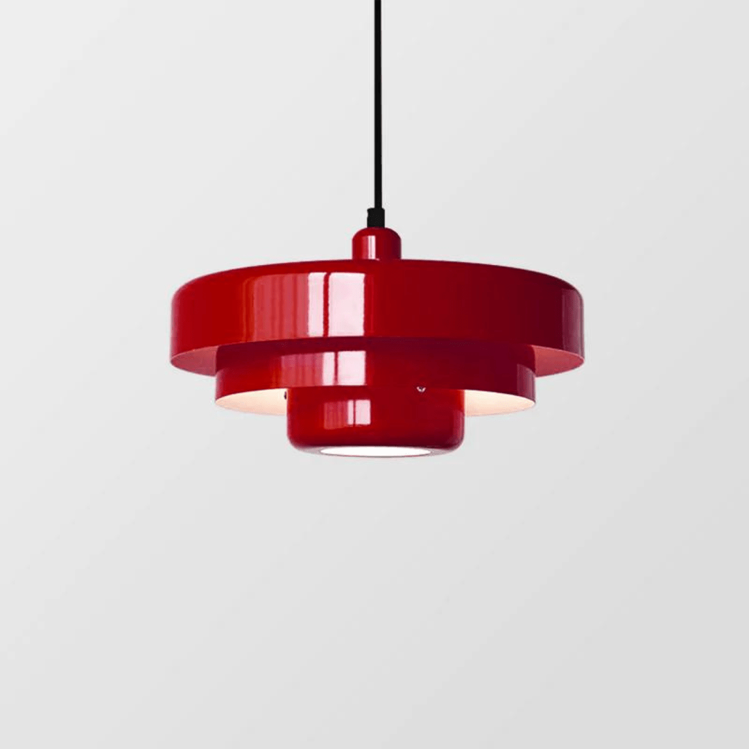 LUMÉRIA – Suspension Vintage LED | Verre & Métal | 2700K | Ø35 cm | Élégance Intemporelle