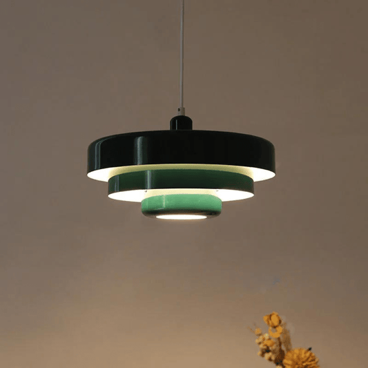 LUMÉRIA – Suspension Vintage LED | Verre & Métal | 2700K | Ø35 cm | Élégance Intemporelle