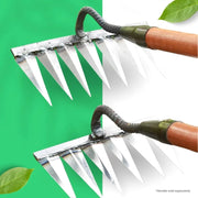 Le râteau de désherbage en fer ultra-robuste