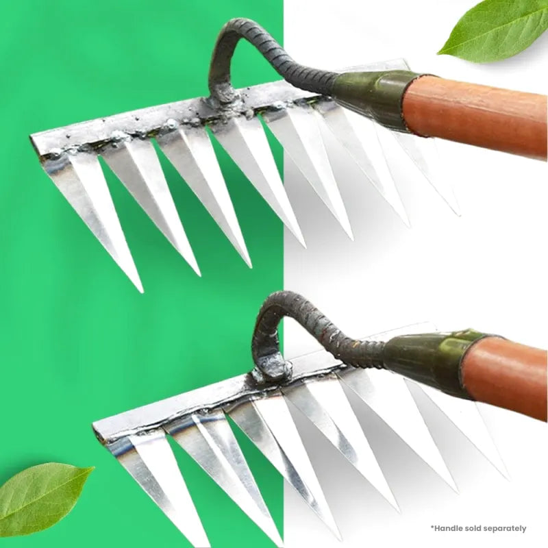 Le râteau de désherbage en fer ultra-robuste