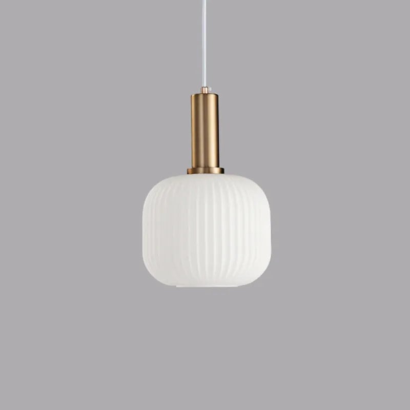 Orvia Luminaires Suspensions Cylindre Moderne Blanc - Neutralighting