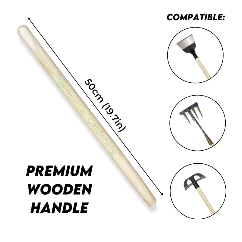 Petit manche en bois (50cm)