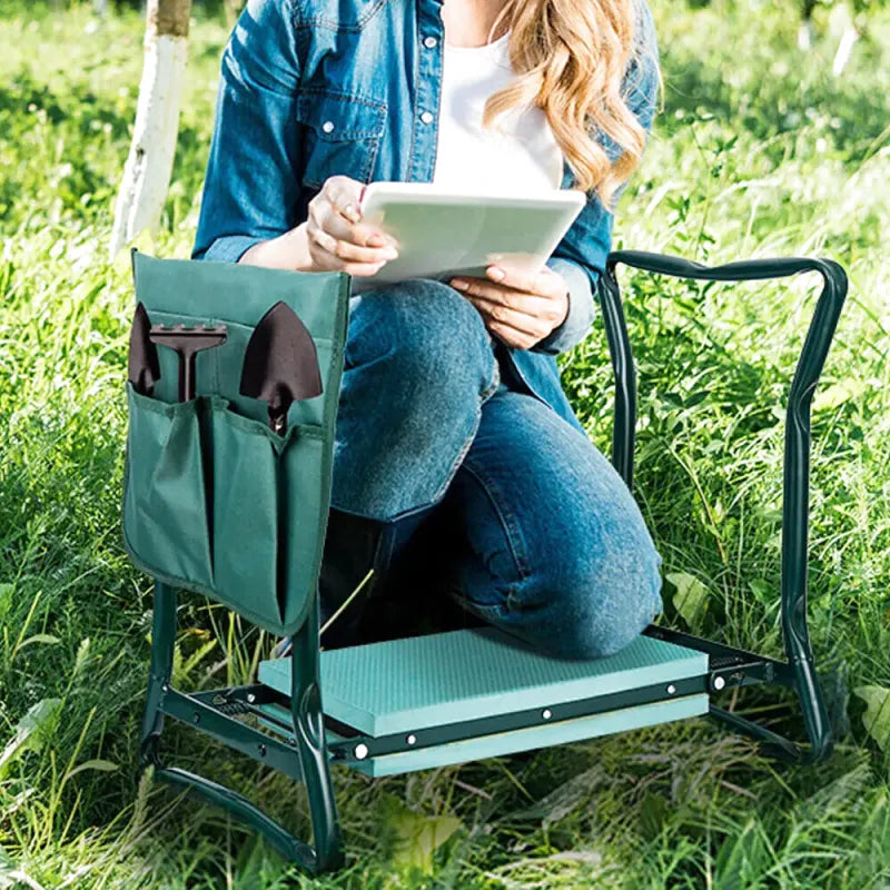 Tabouret pliant de jardin